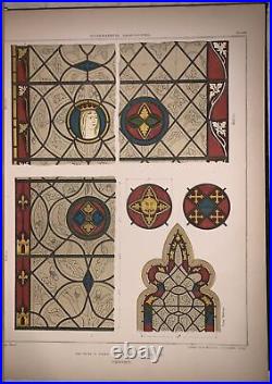 1895, Augustus Pugin, Examples Of Gothe Architecture, England, Plates, 3 Vol Set