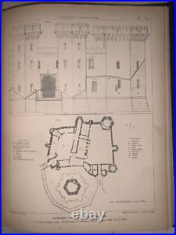 1895, Augustus Pugin, Examples Of Gothe Architecture, England, Plates, 3 Vol Set