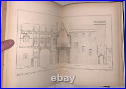 1895, Augustus Pugin, Examples Of Gothe Architecture, England, Plates, 3 Vol Set