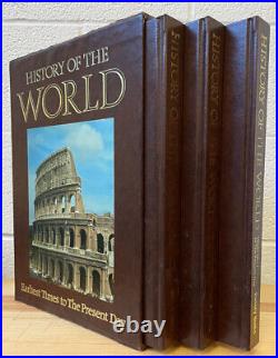 A History of the World 3 Vol. Box Set John Whitney Hall Editor HC