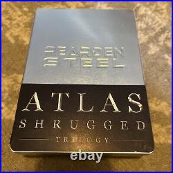 Atlas Shrugged Trilogy BluRay Steel Book Set Rare OOP Ayn Rand Who Is John Galt