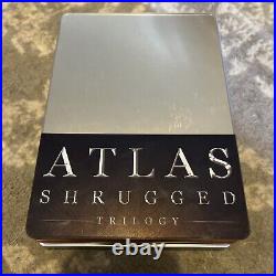 Atlas Shrugged Trilogy BluRay Steel Book Set Rare OOP Ayn Rand Who Is John Galt