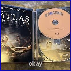 Atlas Shrugged Trilogy BluRay Steel Book Set Rare OOP Ayn Rand Who Is John Galt