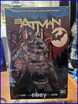 Batman Rebirth by Tom King Deluxe Edition Book Set Collection