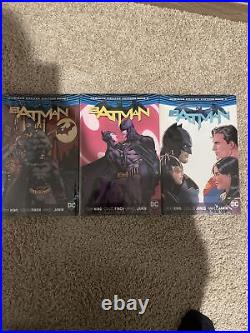 Batman Rebirth by Tom King Deluxe Edition Books 1 2 3 HC DC Comics Super Hero