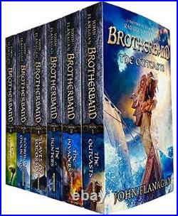 Brotherband Chronicles Series 6 Books Collection Set by John Flanagan Outcas