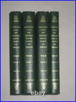 COMMENTARY ON THE NEW TESTAMENT FROM THE TALMUD AND HEBRAICA 4 Volume Set