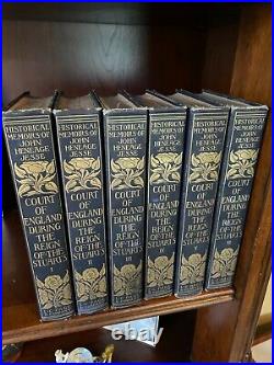 Court Of England During Reign Of The Stuarts Jesse Complete Set 1901