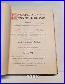 Cyclopedia of Universal History by John Clark Ridpath 1895 Complete 16 Vol