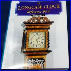 E118. Book The Longcase Clock Reference Book By John Robey 2 Volume Set. Books