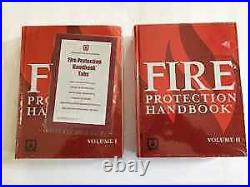 Fire Protection Handbook (2 Volume Set) Hardcover, by Cote Arthur E. New h