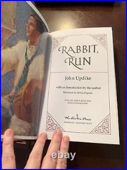 Four Volume Set Of Rabbit Books By John Updike, Easton Press, Leather, Euc
