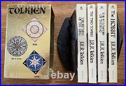 Gold Foil Boxed Set JRR Tolkien 1978 Hobbit Lord Of The Rings PB Excellent
