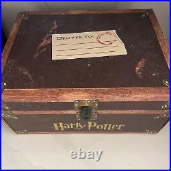 Harry Potter Hardcover Book Boxed Set 1-7 Collectible Trunk Scholastic Rowling