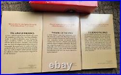 JRR TOLKIEN LORD OF THE RINGS Trilogy Box Set 1965 Revised 2nd Edition 1978