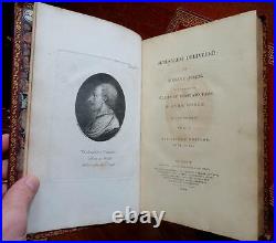Jerusalem Delivered Torquato Tasso Epic Poem 1803 illustrated 2 vol. Leather set