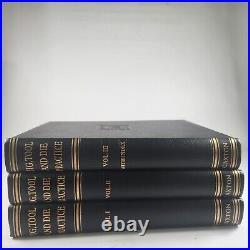 Jig, Tool and Die Practice 3 Volume Set Hardcover Book by J. A. Oates 1957