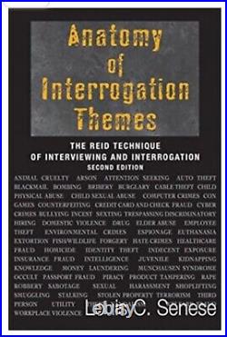 John E. Reid & Associates 3 Great Books Set Of Training Technique Interrogation