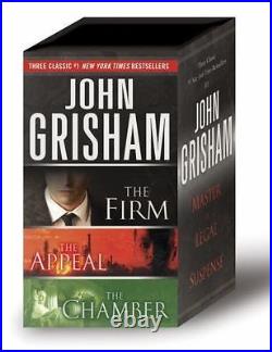 John Grisham 3-Copy Boxed Set The Firm, The Appeal, The Chamber