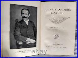 John L. Stoddard's Lectures 1897 with supplementary books, 1st ed