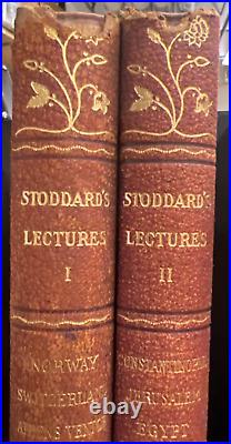 John L. Stoddard's Lectures Vols I X, Suppl 1-5 (15 Vols) G. L. Shuman 1913