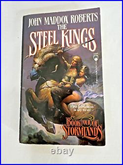 John Maddox Roberts Stormlands COMPLETE 5 Book Set Fantasy Tor Books FN NM