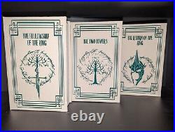 Lord of the Rings Book Set Custom Bound