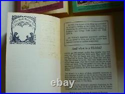 Lord of the Rings JRR Tolkien Box Set 1987 Ballantine 4 Paperback Books RARE VTG