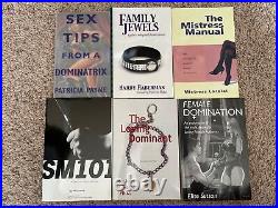 Lot 6 Female Domination Dominant Dominatrix Books