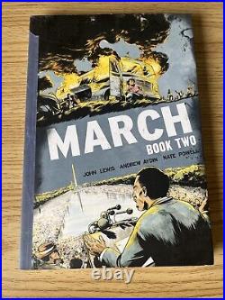 MARCH BOOK SET 1-2-3 (Book 3 Signed By John Lewis, Andrew Aydin, & Nate Powell)