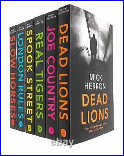 Mick Herron Jackson Lamb Thriller Series 6 Books Collection Set Slow Horses