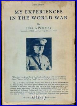 My Experiences in the World War by John Pershing 2 Vol. Set HC 1st Edition