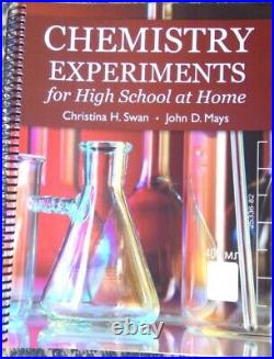 Novare General Chemistry set book, solutions, lab manual, CD, solutions Mays