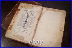 Rare 1739 The Christian Life John Scott Complete Set Antique Leather Books