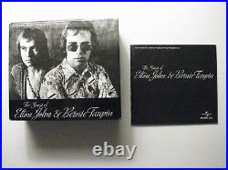 Rare 5-cd Oop Box Set Promo Elton John & Bernie Taupin Box Set + Extra Book