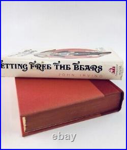 SETTING FREE THE BEARS. John Irving. Irving's 1st book. 1st Ed. 1st Printing