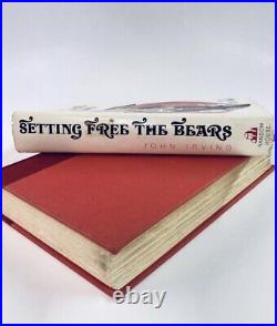 SETTING FREE THE BEARS. John Irving. Irving's 1st book. 1st Ed. 1st Printing