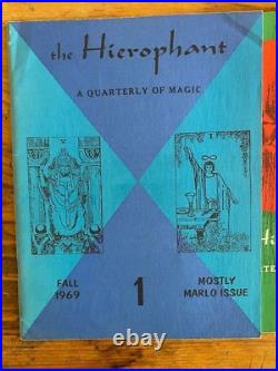 SET The Hierophant Magic Quarterly Vol. 1-8