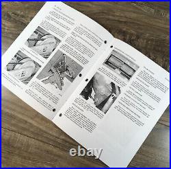 Service Parts Operators Manual Set For John Deere 6600 Combine Shop Book Catalog