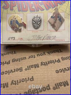 Spider-Man 30th Anniversary Pin Set, John Romita Sr. Autographed, #1198/1500