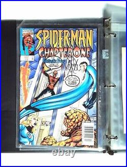 Spider-Man Chapter One #1 & #2 DF signed John Byrne With Original Binder