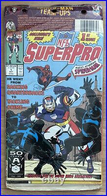 Spider-Man Team-Up Pack Amazing #351 & 352 Sleepwalker #5 & 6 NFL Superpro #1