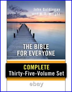 The Bible for Everyone Set Complete Thirty-Five-Volume Set by N. T. Wright Engl