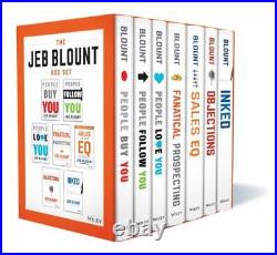 The Jeb Blount Box Set by Jeb Blount (Hardcover) New Sealed 7 Book Box Set