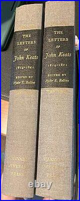The Letters of John Keats, 1814-1821 Vols. 1 and 2