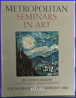 The Metropolitan Museum of Art First Edition 1958 12 Book Set By John Canaday