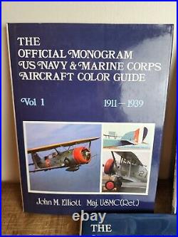 The Official Monogram U. S. Navy and Marine Corps Aircraft Color Guide 1,3 & 4