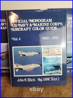 The Official Monogram U. S. Navy and Marine Corps Aircraft Color Guide 1,3 & 4