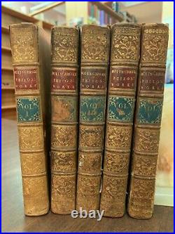 The Philosophical Works of the Late Right Honorable Henry St. John 5 Volumes