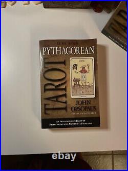 The Pythagorean Tarot Book & Deck Set by John Opsopaus OOP HTF Rare